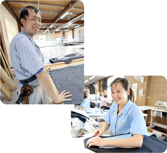 男性も外国人スタッフも活躍中！